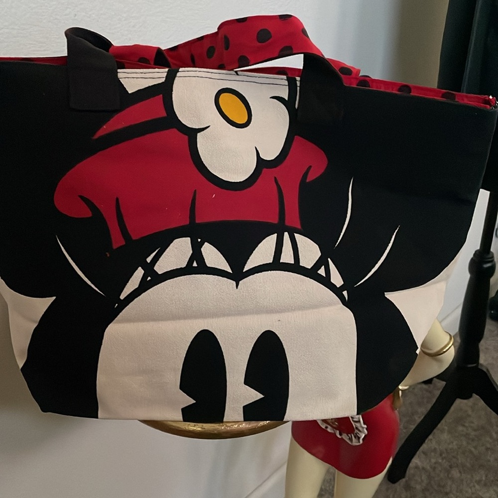 Mickey Mouse / Minnie Mouse Tote Bag - Picture 2 of 7